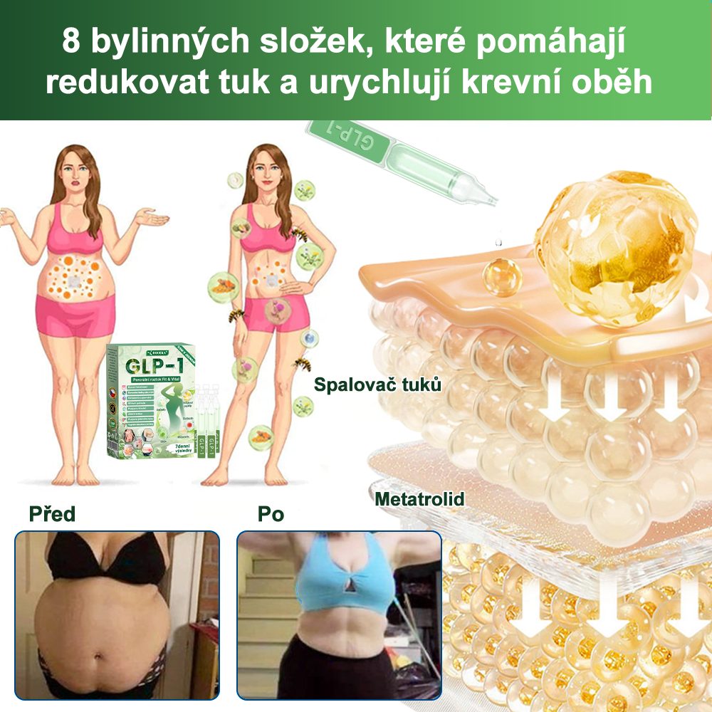 👨‍⚕️ ✅  DOOEKA® GLP-1 8 v 1 Fit & Vital perorální roztok – jednou denně, viditelné změny za 7 dní / při obezitě, kardiovaskulárním zdraví, cukrovce, spánkové apnoi, zdraví střev, kloubních potížích a mnoha dalších stavech