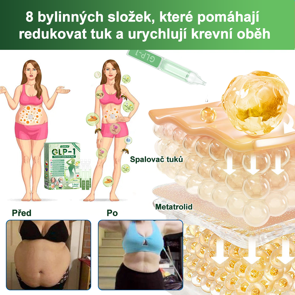 💖💖 Oficiální obchod ČR | BuildLeaf® GLP-1 8-v-1 Fit & Vital Řešení (Jednou denně, viditelné změny za 7 dní) ✅ Obezita, kardiovaskulární zdraví, cukrovka, spánková apnoe, zdraví střev, problémy se klouby a další.