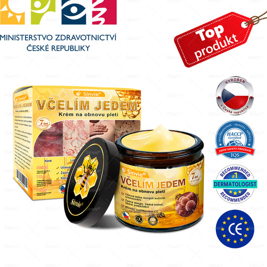 ✨ ✨ Doporučení dermatologa 🐝 Sinvie® Krém na obnovu pleti s včelím jedem 🔥 Český vývoj, výroba a dodávka v České republice